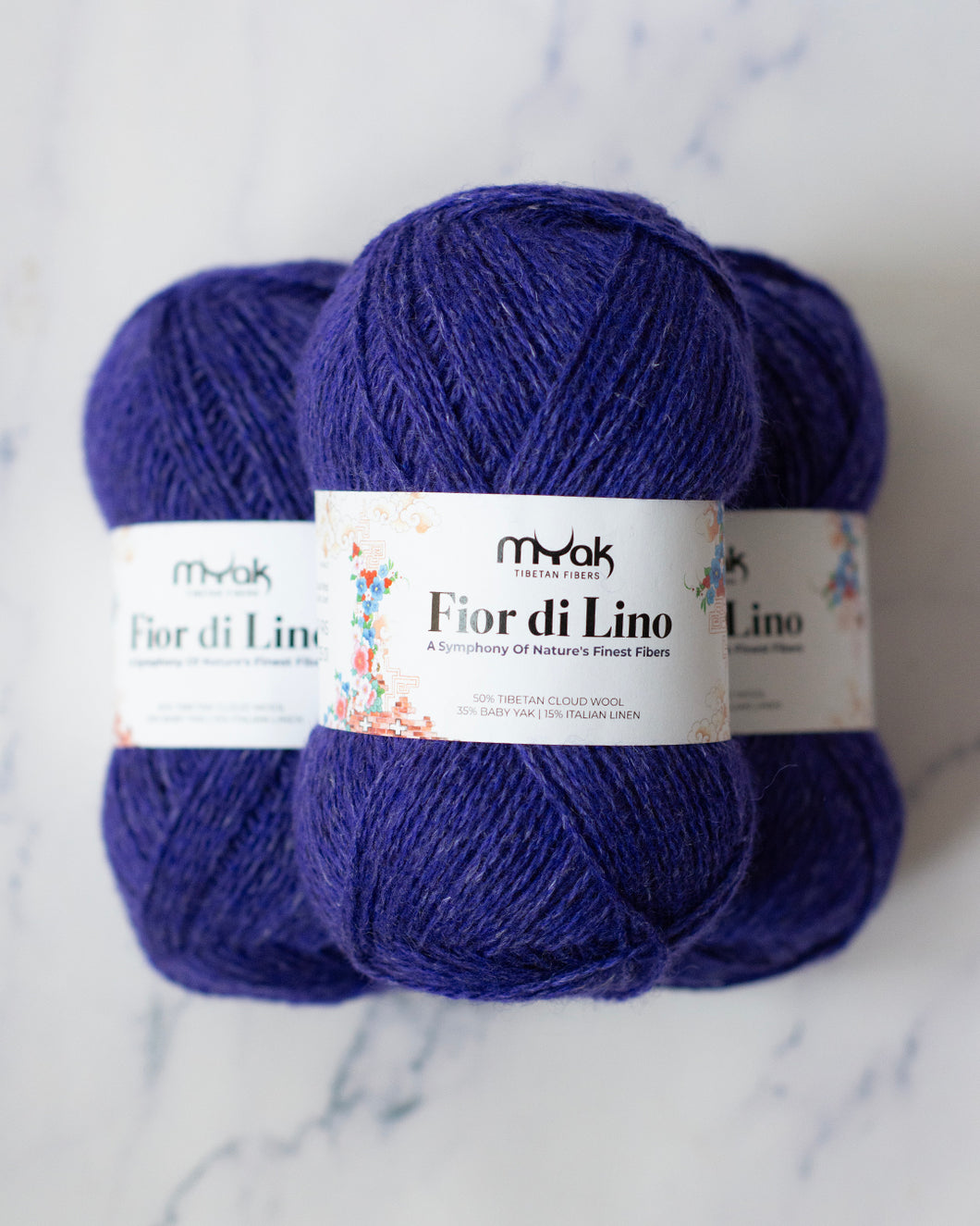 mYak - Fior di Lino - Deep Iris - NEW COLOUR