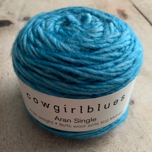 Cowgirlblues  - Aran Single - Seagrass