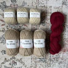 Solveig Vest by Elenor Mortensen Yarn Kit Sizes 3, 4 & 5
