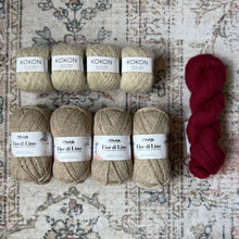 Solveig Vest by Elenor Mortensen Yarn Kit Sizes 6 & 7