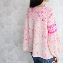 Nell Tunic by Eri Yarn Kit - Sizes XL & 2XL - KOKON PINK