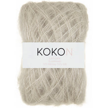 Shelly Pullover Kokon Kidsilk Lace Yarn Kit Sizes 7, 8 and 9 - Moon
