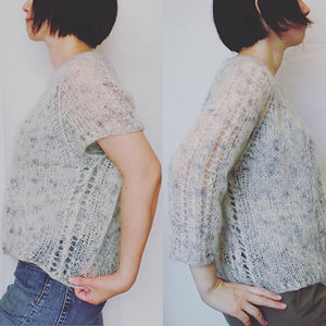 Noraneko Pullover Pattern by Meg Cat Knits / Megumi Shinagawa
