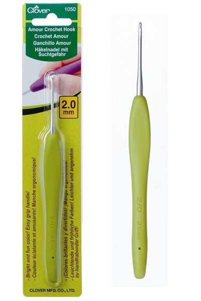 Clover Amour Crochet Hook - 2mm