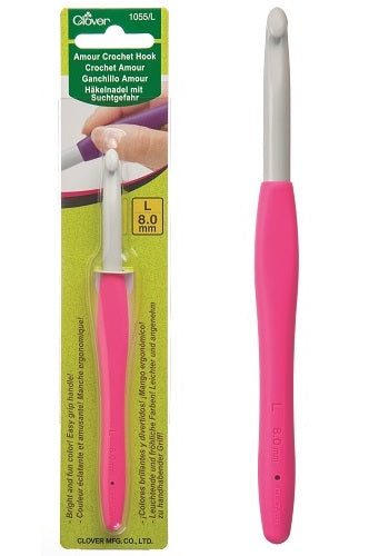 Clover Amour Crochet Hook - 8mm / US L11