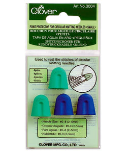 Clover Point Protector for Circular Knitting Needles - Small