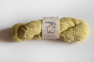 Nomad Noos - Peace and Love Silk - Green to Cast On