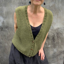 Burgos Vest by Rosa Pomar Yarn Kit - Size 7 - Urban Nature