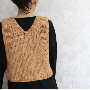 Kago by Eri Yarn Kit - Sizes 2 & 3 - Dulche de leche