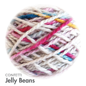 MoYa 100% Cotton DK - 50gram ball  - Jelly Beans (Confetti)