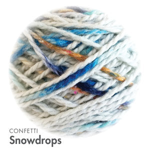 MoYa 100% Cotton DK - 50gram ball  - Snowdrops (Confetti)