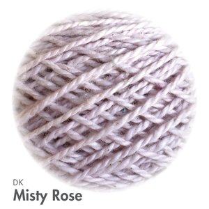 MoYa 100% Cotton DK - 50gram ball  - Misty Rose (Solids)