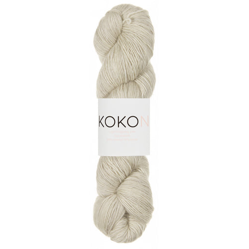Sandstrand Sweater Yarn Kit - Sizes XS-XL - Kokon Merino Linen - Fog