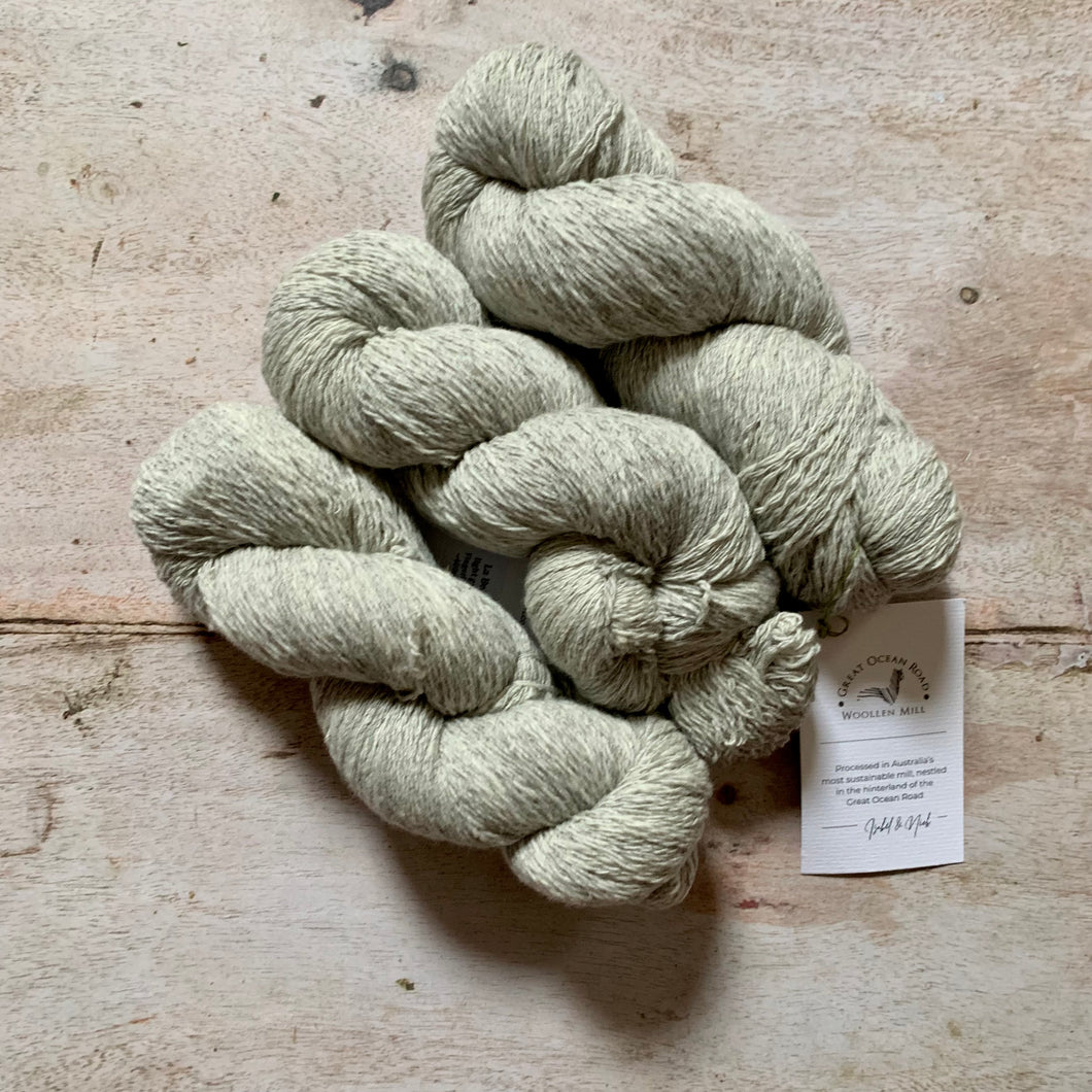 DAA (don’t ask again) Cardigan Yarn Kit - Sizes 1 & 2 - Light Grey