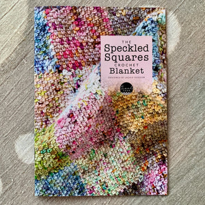 The Speckled Square Crochet Blanket Pattern (hard copy) by Jackie Hodson