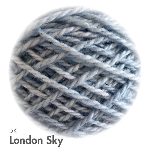 MoYa 100% Cotton DK - 50gram ball  - London Sky