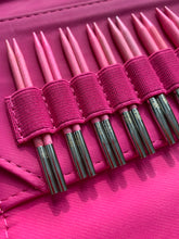 Lykke Blush 3.5" Interchangeable Circular Knitting Needle Set - Fuchsia Fabric