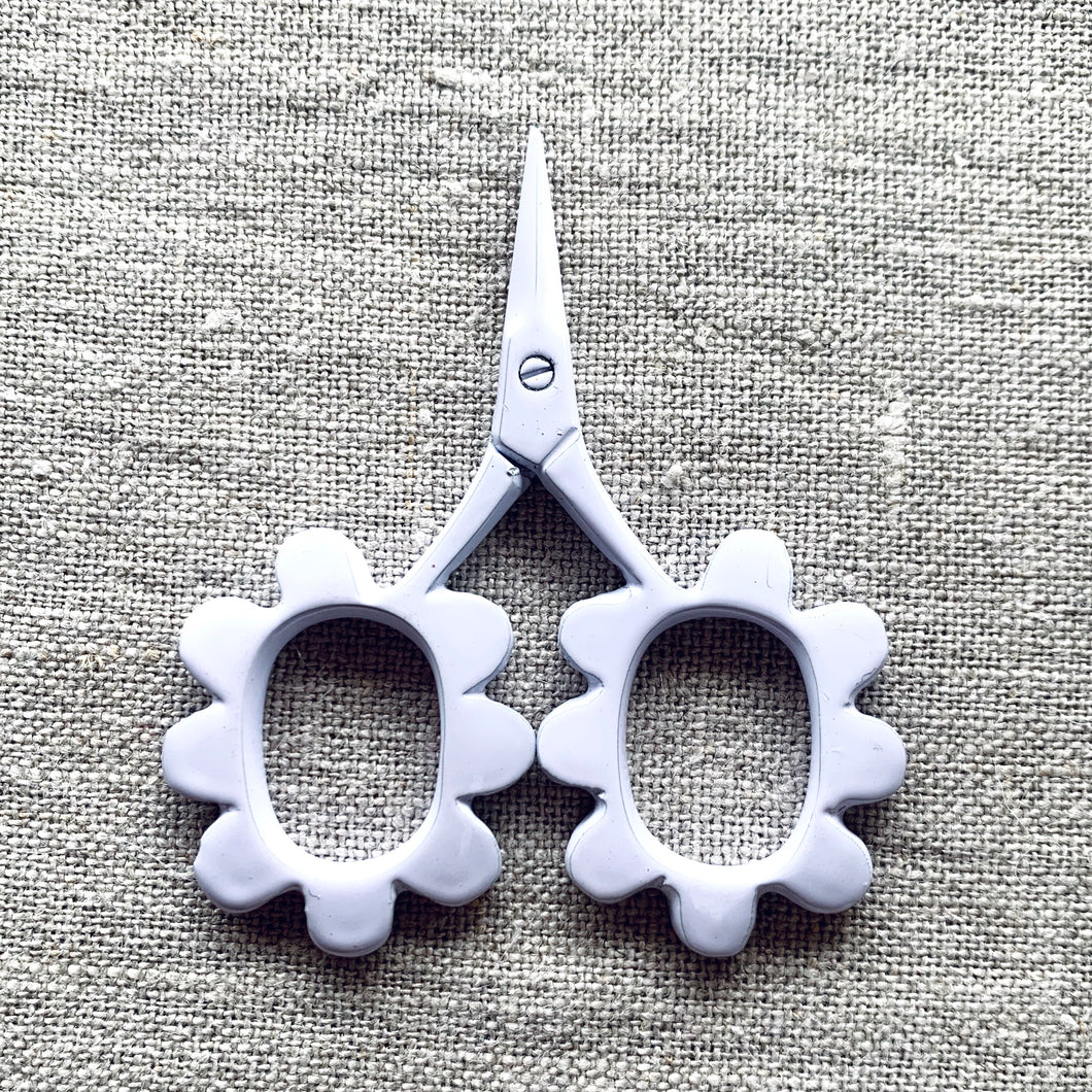 White Flower Scissors